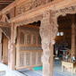 carved wooden building