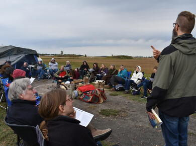 pipeline protest in solidarity