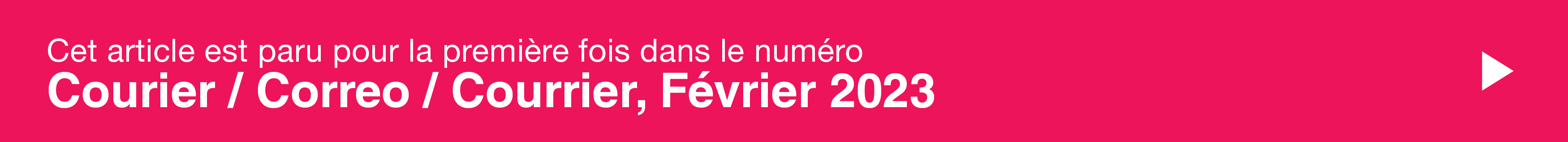 Courrier Février 2023